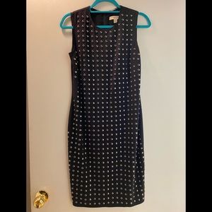 Burberry Stud Detail Shift Dress